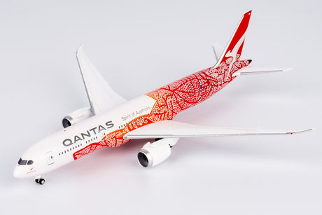 NG Models Qantas Emily - Balarinji Kame Kngwarreye Boeing B787-9 Dreamliner VH-ZND Lite Edition 1/400 Aircraft Scale Model
