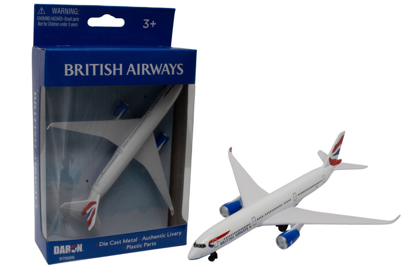 British Airways Airbus A321 Single Diecast Airplane Model Toy