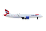 British Airways Airbus A321 Single Diecast Airplane Model Toy