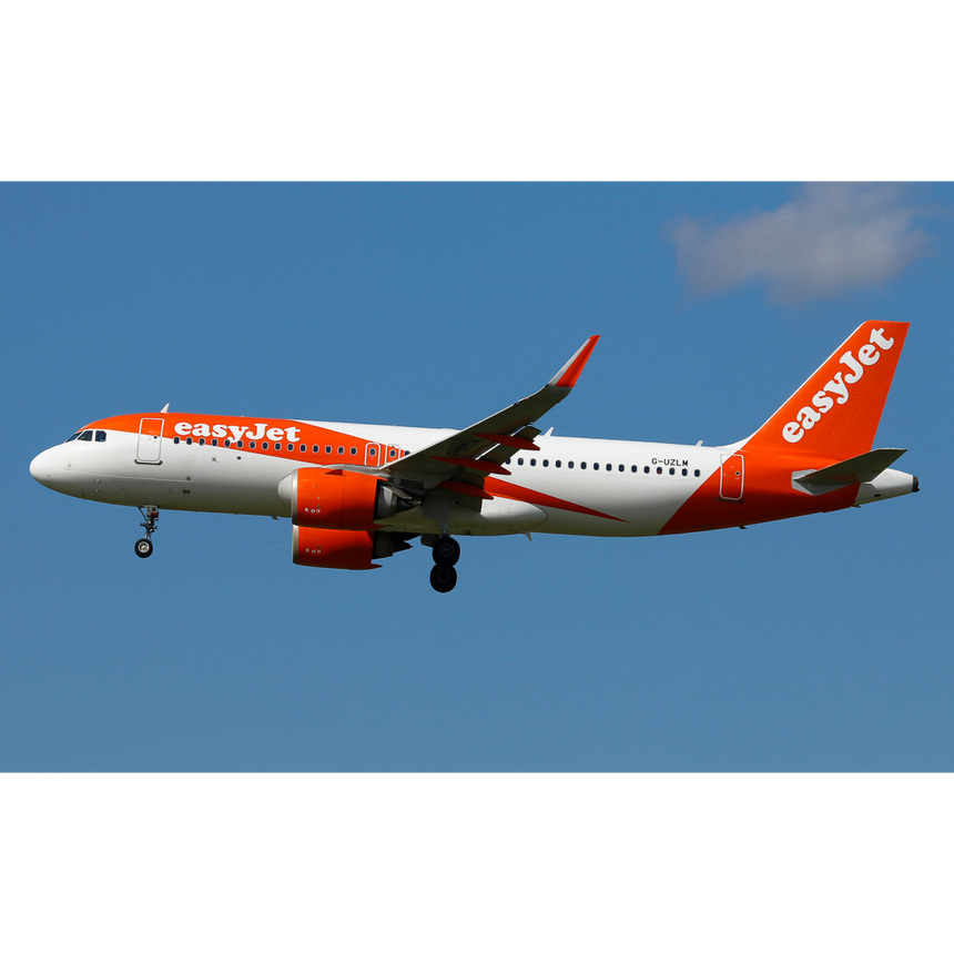 PPC Models Easyjet Airbus A320 Neo G-UZLM 1/200 Aircraft Scale Model