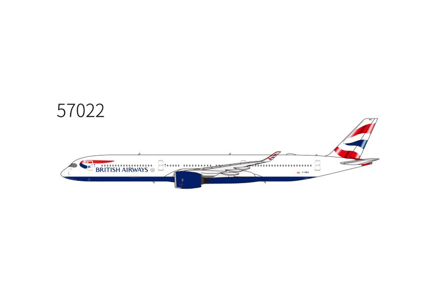 NG Models British Airways Airbus A350-1000 G-XWBA 1/400 Aircraft Scale Model