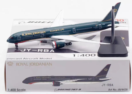 Aviation400 Royal Jordanian Boeing 787-9 Dreamliner JY-RBA (detachable gear) 1/400 Aircraft Scale Model