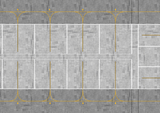 AMS 1/400 & 1/500 Scale Airport Parking Stands Paper Mat