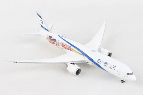 Phoenix EI AI Israel Boeing 787-9 'Las Vegas-San Francisco' 4X-EDD 1/400 Scale