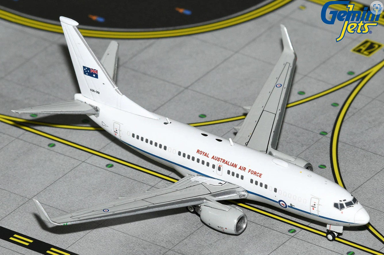 GeminiJets RAAF Boeing 737-700W BBJ A36-001 1/400 GMRAA133