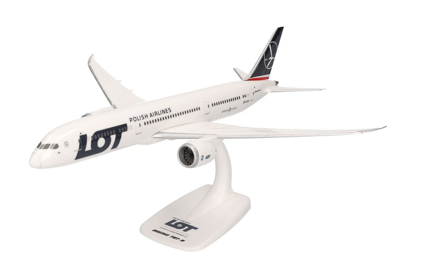 Herpa LOT Polish Airlines Boeing 787-9 Dreamliner 1/200 614108
