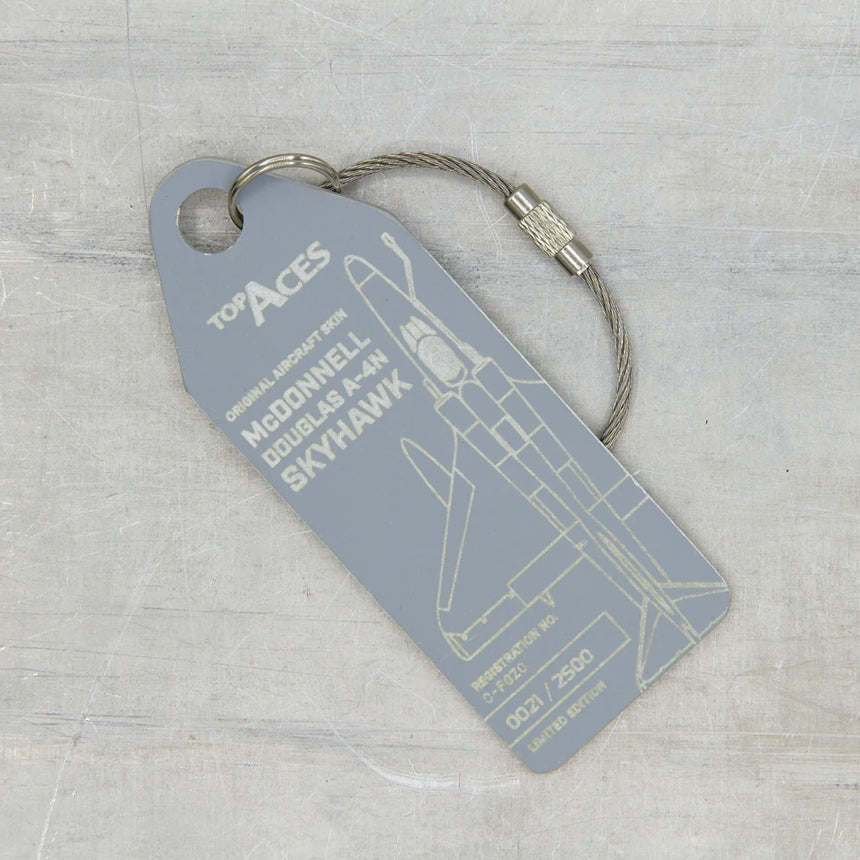 AviationTag Top Aces Douglas A-4 Skyhawk - C-FGZO Grey