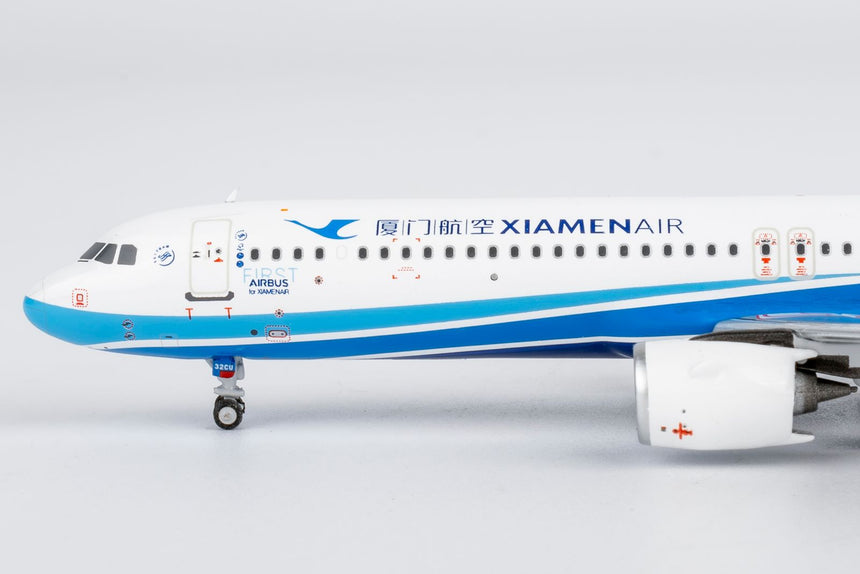 NG Models Xiamen Airlines "First Airbus for Xiamenair" sticker Airbus A321neo B-32CU 1/400 Aircraft Scale Model
