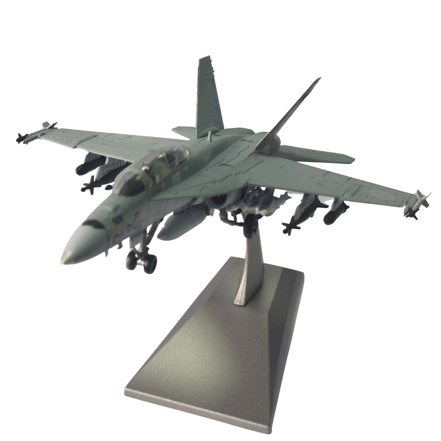 AMS Military McDonnell Douglas F-18B 1/100 Aircraft Scale Model