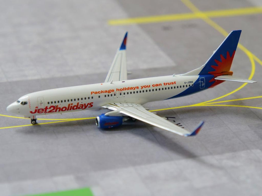 Jet2 Holidays Boeing 737-800 G-JZBS 1/400 Aircraft Scale Model