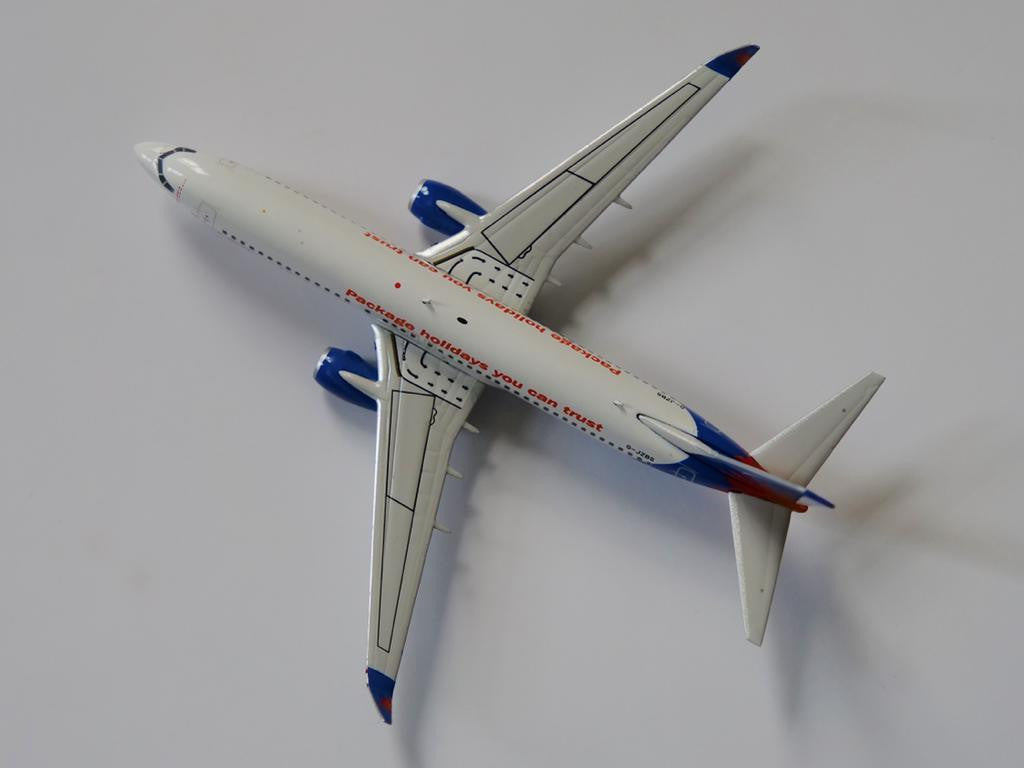 Jet2 Holidays Boeing 737-800 G-JZBS 1/400 Aircraft Scale Model
