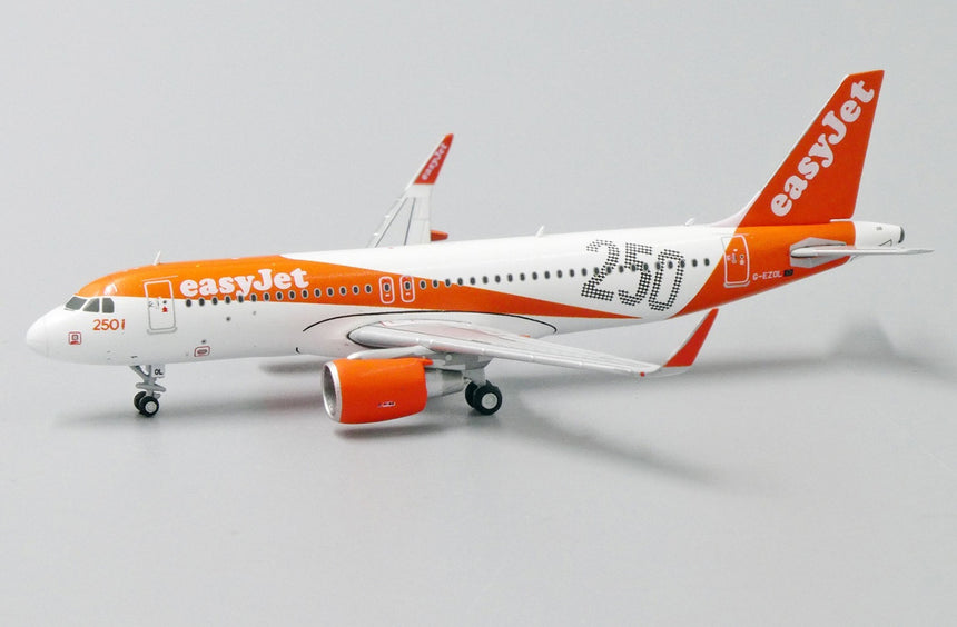 JC Wings EasyJet Airbus A320 "250th Airbus" G-EZOL 1/400 Scale