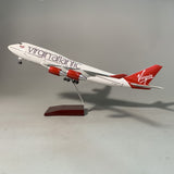 Virgin Atlantic Boeing 747-400 G-VXLG 47cm 1/160 Aircraft Scale Model