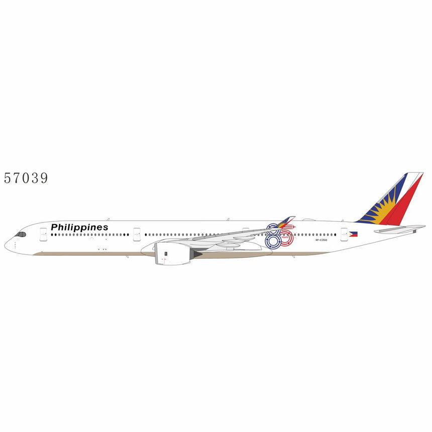 NG Models Philippine Airlines Airbus A350-1000 RP-C3510 1/400 Aircraft Scale Model