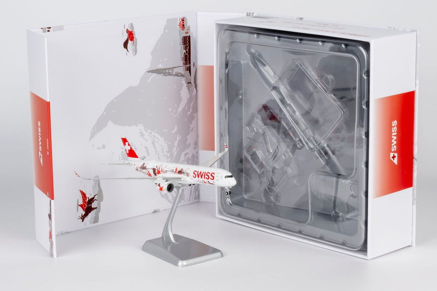 NG Models Swiss "Wanderlust" Airbus A350-900 HB-IFA (ULTIMATE) 1/400 Aircraft Scale Model