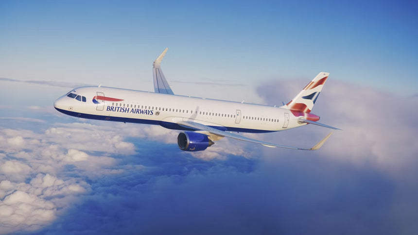 SkyMarks British Airways Airbus A321 Neo 1/150 Aircraft Scale Model