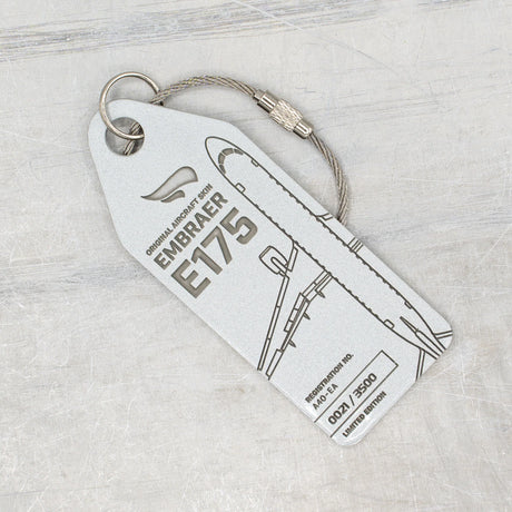 AviationTag Oman Air Embraer E175 - A4O-EA White