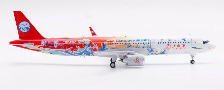 Aviation200 Sichuan Airlines Airbus A321-271N "Wuliangye" B-302T 1/200 Scale