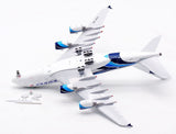 Aviation400 Malaysia Airlines Airbus A380-841 9M-MNE (Rolling Detachable Magnetic Undercarriage) 1/400 Scale