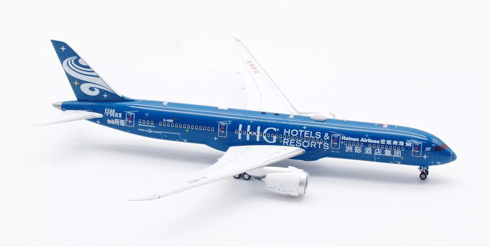 Aviation400 Hainan Airlines Boeing 787-9 Dreamliner "IHG Hotels & Resorts" B-1499 (with detachable gear) 1/400 Scale
