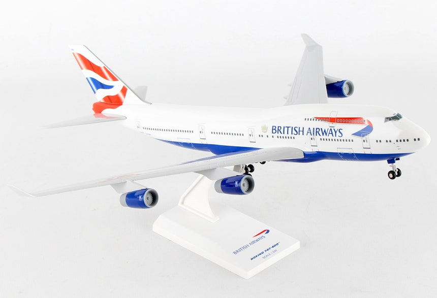 SkyMarks British Airways Boeing 747-400 1/200 Aircraft Scale Model