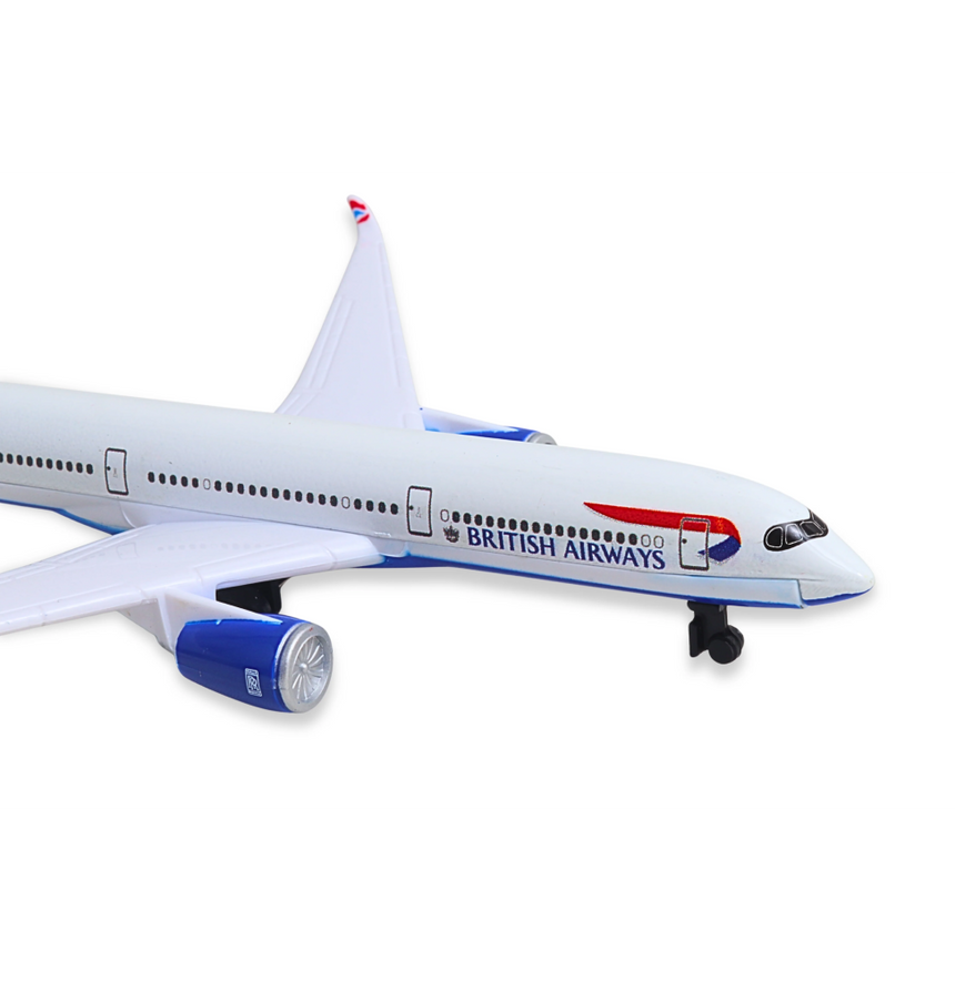 British Airways Airbus A350 Single Diecast Airplane Model Toy