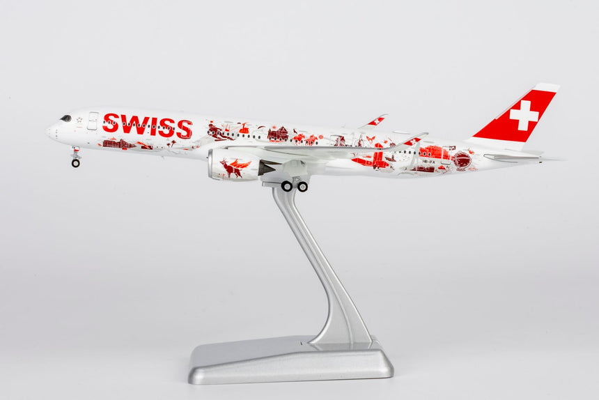 NG Models Swiss "Wanderlust" Airbus A350-900 HB-IFA (ULTIMATE) 1/400 Aircraft Scale Model