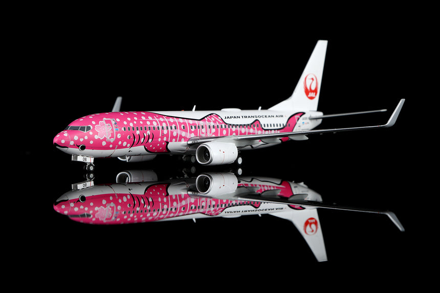 SQ Wings Japan Transocean Air Sakura Jinbei Boeing 737-800 JA06RK 1/200 Scale Model