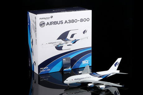 SQ Wings Malaysia Airlines Airbus A380 9M-MNB 1/200 Scale Model