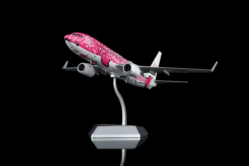 SQ Wings Japan Transocean Air Sakura Jinbei Boeing 737-800 JA06RK 1/200 Scale Model