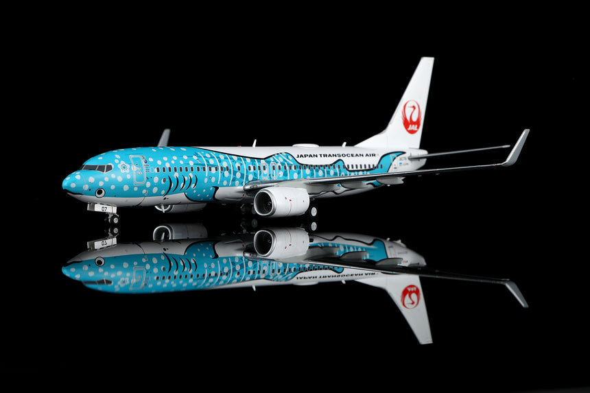 SQ Wings Japan Transocean Air Yui Jinbei Boeing 737-800 JA07RK 1/200 Scale Model