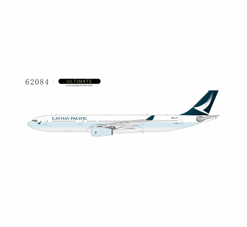 NG Models Cathay Pacific Airways Airbus A330-300 B-LBB (Ultimate) 1/400 Aircraft Scale Model