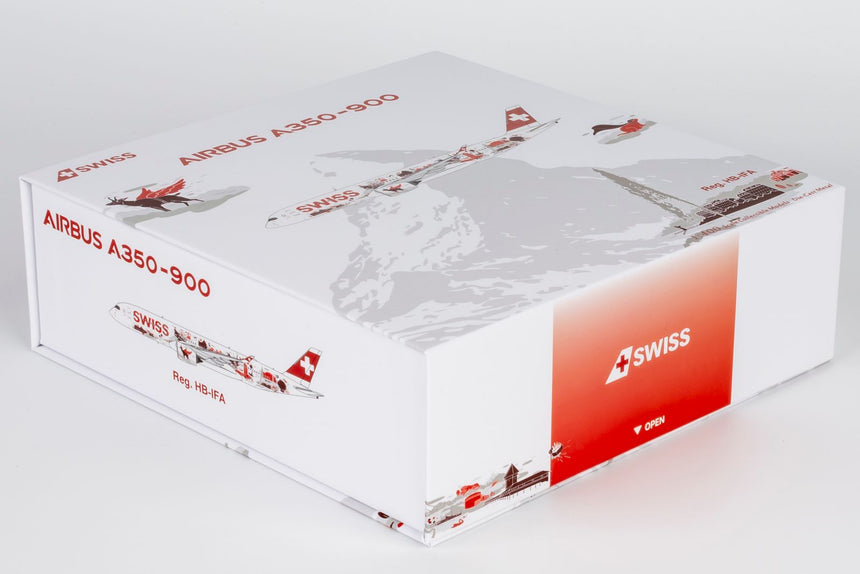 NG Models Swiss "Wanderlust" Airbus A350-900 HB-IFA (ULTIMATE) 1/400 Aircraft Scale Model