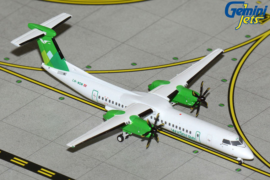 GeminiJets Wideroe Bombardier Dash 8-Q402 Reg: LN-WDM 1/400 Scale