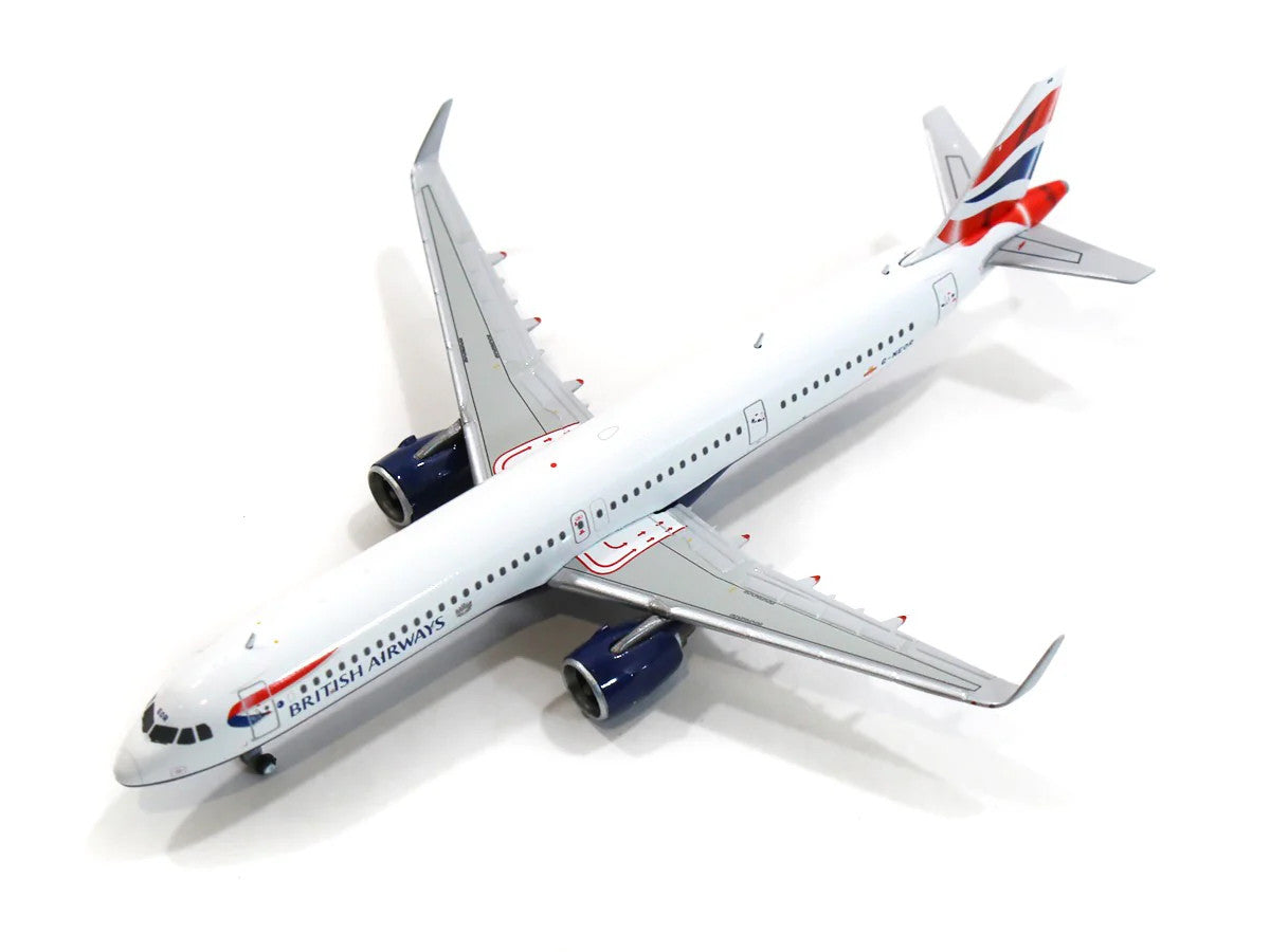 GeminiJets British Airways Airbus A321neo G-NEOR 1/400 Aircraft Scale Model