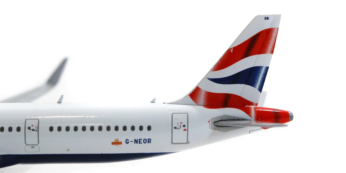GeminiJets British Airways Airbus A321neo G-NEOR 1/400 Aircraft Scale Model