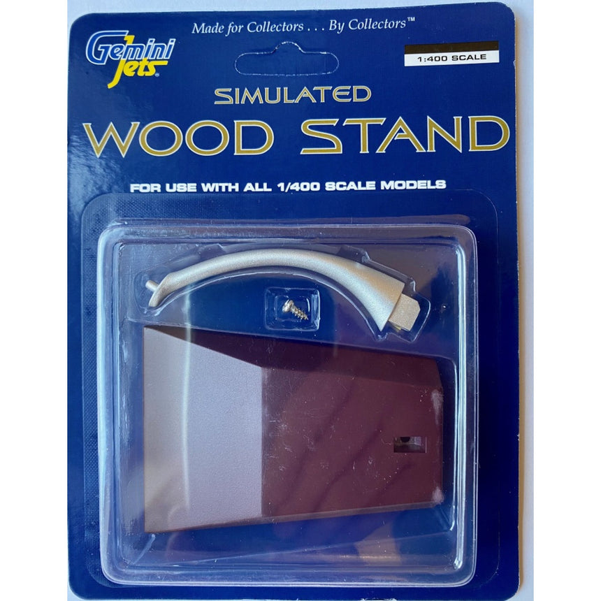 Gemini Jets Simulated Wood Stand 1/400 Scale