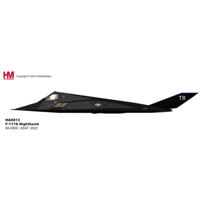 Hobby Master F-117A Nighthawk 84-0809, USAF, 2022 (with Extra 2 x B57 & B61 Bombs) 1/72 Scale