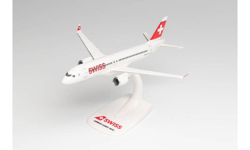 Herpa Swiss International Air Lines Airbus A220-300 – HB-JCQ 1/200 613323