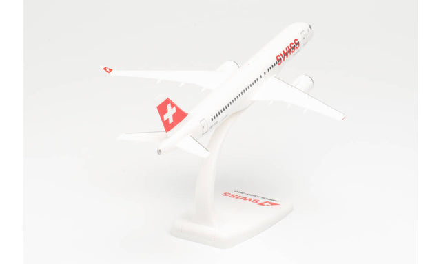 Herpa Swiss International Air Lines Airbus A220-300 – HB-JCQ 1/200 Aircraft Scale Model