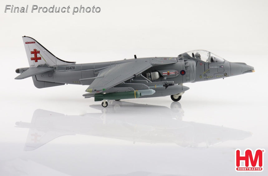 Hobby Master Air Power Series BAe Harrier GR.9A  ZG478, 41 Sqn RAF Coningsby  England, Squadron 90th Anniversary 2006 1/72 HA2651