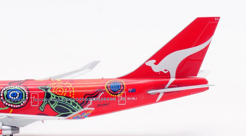 HX Models Qantas B747-400 "Wunala Dreaming" VH-OEJ 1/400 Aircraft Scale Model
