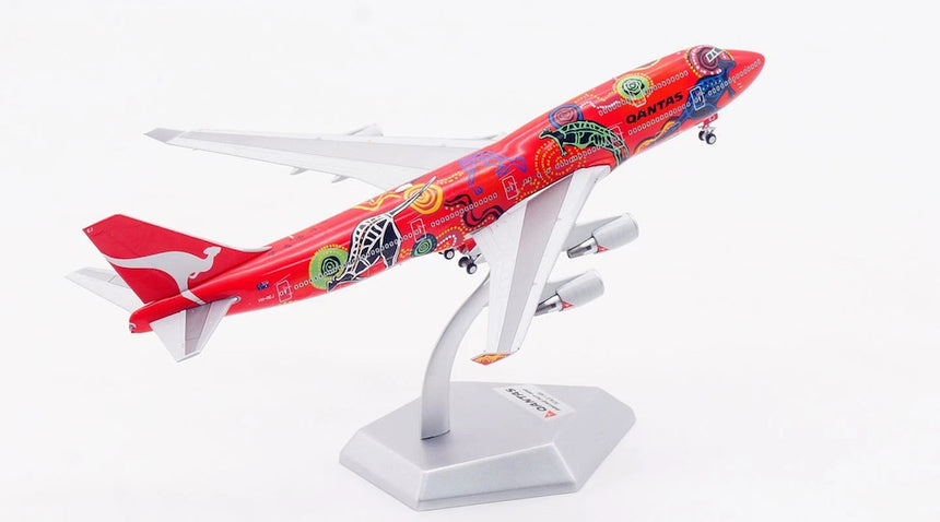HX Models Qantas B747-400 "Wunala Dreaming" VH-OEJ 1/400 Aircraft Scale Model