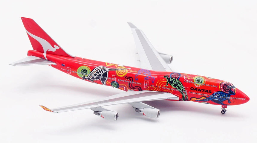 HX Models Qantas B747-400 "Wunala Dreaming" VH-OEJ 1/400 Aircraft Scale Model