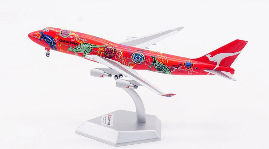 HX Models Qantas B747-400 "Wunala Dreaming" VH-OEJ 1/400 Aircraft Scale Model