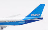 HX Models Boeing Company B747-8 Blue "House livery" 1/400 Aircraft Scale Model