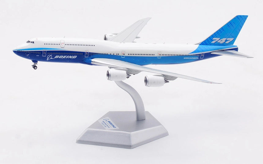 HX Models Boeing Company B747-8 Blue "House livery" 1/400 Aircraft Scale Model