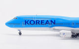 HX Models Korean Air Boeing B747-8 HL7638 "NEW Livery "Standard Version 1/400 Aircraft Scale Model