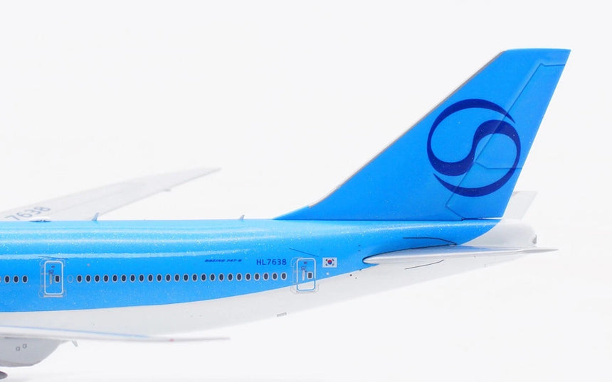 HX Models Korean Air Boeing B747-8 HL7638 "NEW Livery "Standard Version 1/400 Aircraft Scale Model