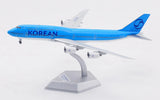 HX Models Korean Air Boeing B747-8 HL7638 "NEW Livery "Standard Version 1/400 Aircraft Scale Model